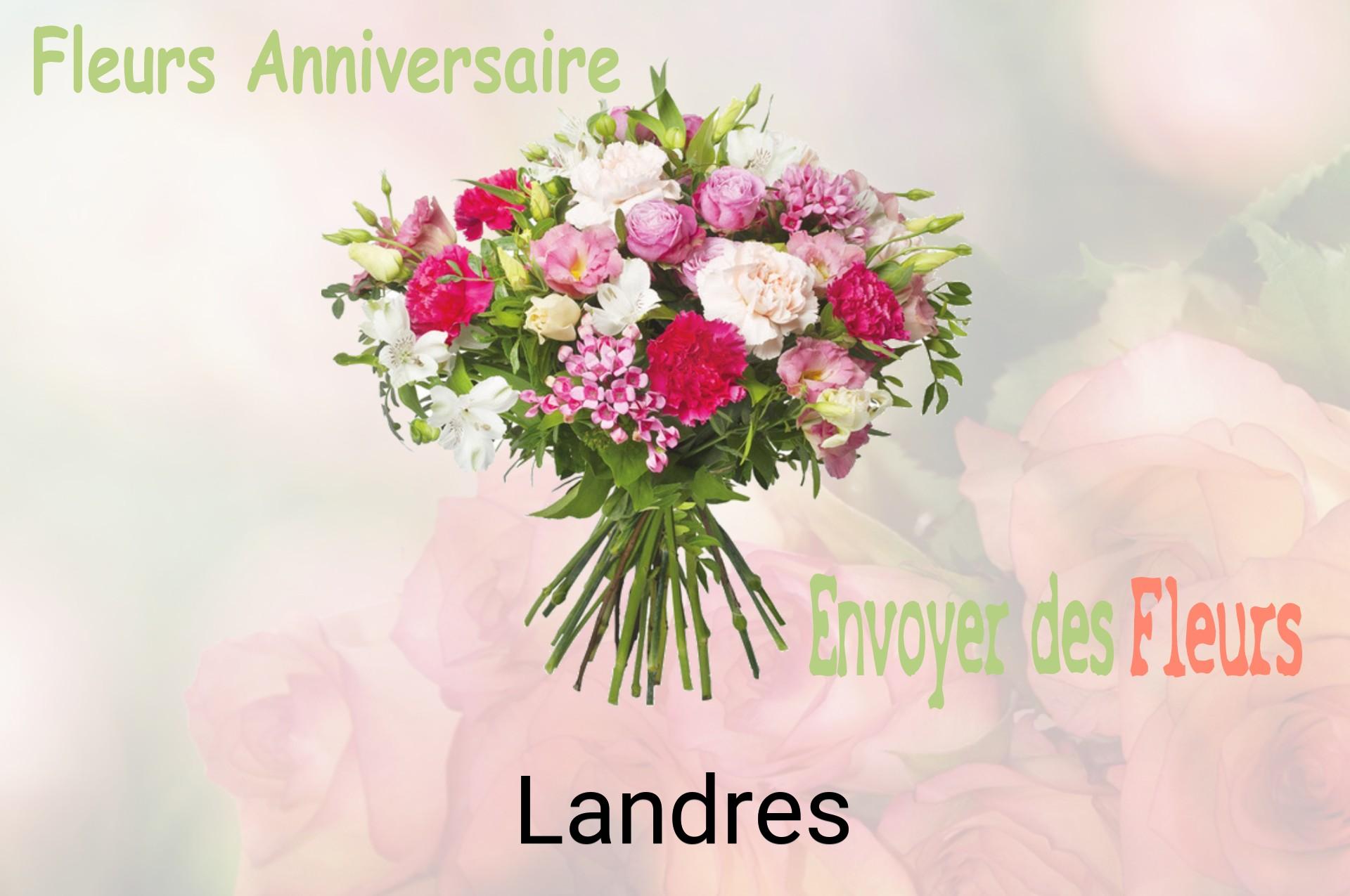 Bouquet de fleurs d’anniversaire livré à Landres