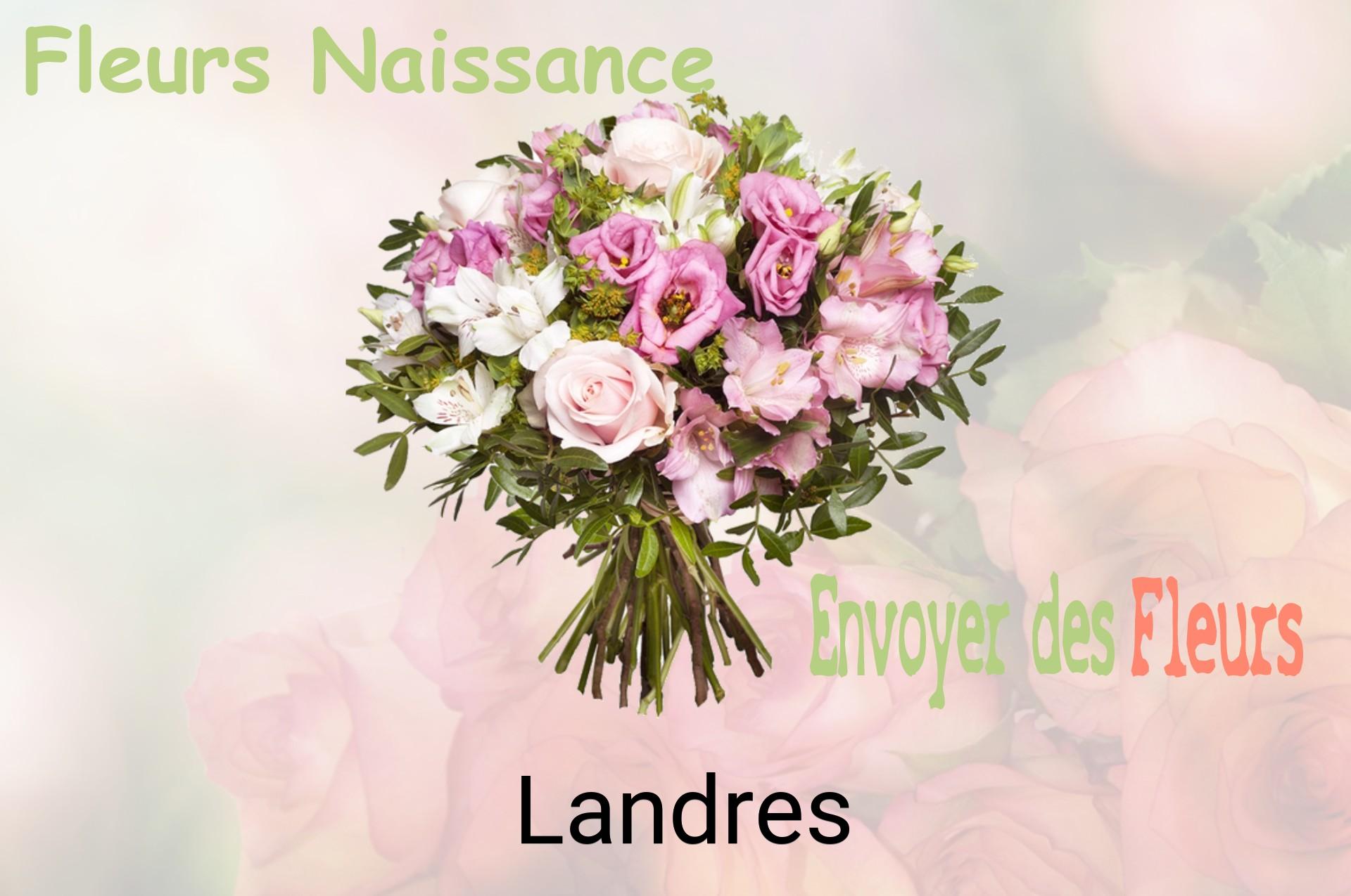 Bouquet de fleurs de naissance livré à Landres